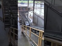 20 t / h Stärke Extraktions Siebe 30kw Frische Cassava Draht Bildschirm