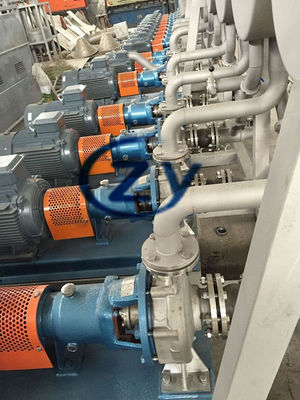 Kopf Zentrifugalpumpe Getriebe Vertikale Montage 3600 RPM Geschwindigkeit 250 ° F Temperaturbereich Cassava Stärke Fabrik