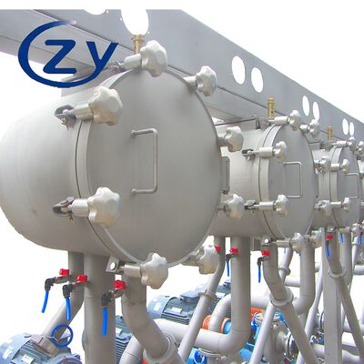 Kompaktes Multicyclone-Cluster zur kontinuierlichen Entfernung von Stärkeverunreinigungen