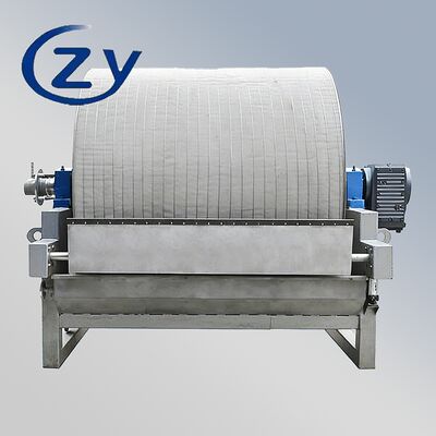 Vakuumtrommelfilter mit integrierter Reinigung, wartungsfreundliche Entwässerungsanlage für Stärkefabriken