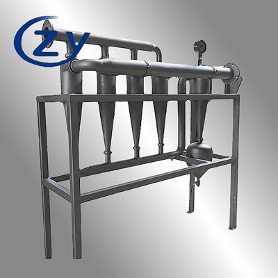 Maniokstärke Entsandungs-Trennausrüstung Zentrifugal-Zyklon-Sandabscheider Speziell für die Reinigung von Knollenstärke-Aufschlämmungen