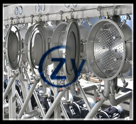 ZY   Hydrozyklon benutzt für Stärke-Raffinierungs-Abschnitt auf Manioka-Stärke-Fabrik