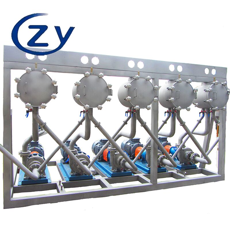 Hochleistungsstärke-Multicyclone-System für effiziente Entkernung und Reinigung in Knollenverarbeitungslinien