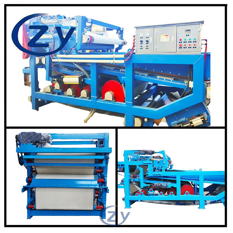 Edelstahlband-Entwässerungsfilter für industrielle Maniokfasertrocknung und Schlammbehandlung