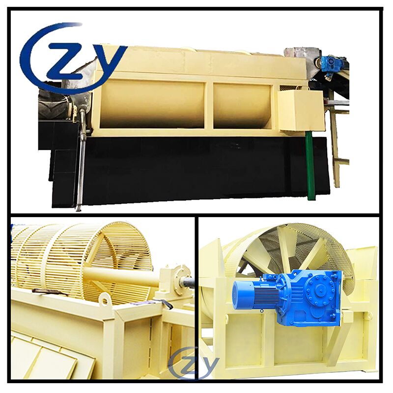 Schwerbetriebs-Rotationsschäler für die effiziente Waschung und gründliche Entkernung von Cassava