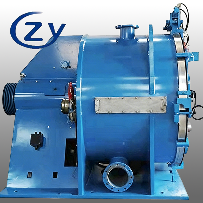 Food Grade Stainless Steel Scraper Centrifuge with 1250mm Drum Diameter for Automatic Dewatering in Starch Production