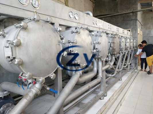 Stärke-Wiederaufnahme-Hydrozyklon-Trennzeichen-Maschine MC550 der Manioka-45kw