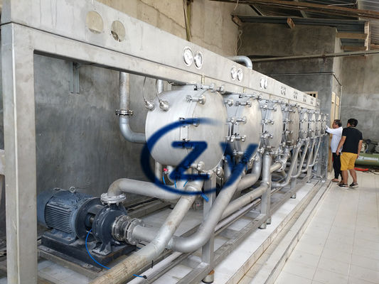 Schlamm-Waschmaschine Multicyclone der Stärke-12Be nehmen Gegenströmungs-System an