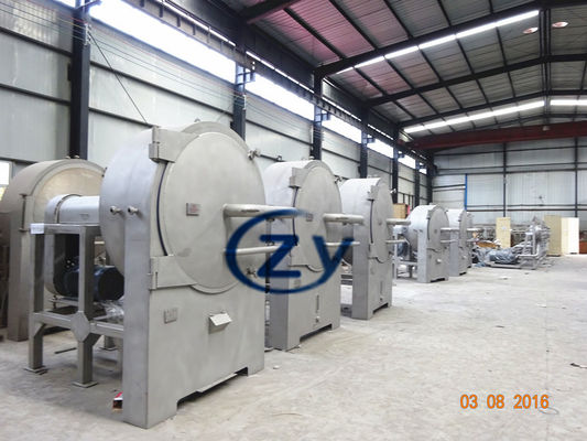 Manioka-Stärke-Extraktions-Ausrüstung des Motor37kw mit 120 Mikrometer-Laser-Schirm SS304