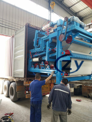 Doppelte drückende Manioka-Faser-Entwässerungsausrüstung BPM 1500 4kw 4t/H