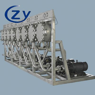 Vollständig Edelstahl-Kassava-Stärke-Hydrozyklon-Waschanlage zur Stärkereinigung und Proteinabtrennung