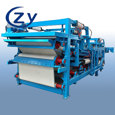 Stable Operation Energy-Saving Belt Dewatering Machine for 4t/h Starch Fiber Dewatering