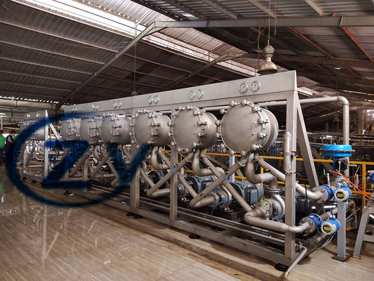 Doppelte Hauptstärke-Raffinierungs-Maschinerie-Umschlagskapazität 20t/h-Manioka 45kw
