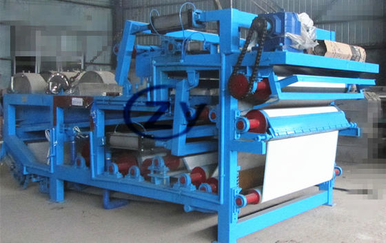 Frische Tapioka-Faser-Entwässerungsgurt-Presse-Maschinerie 10 - 20t/H 380v 50hz
