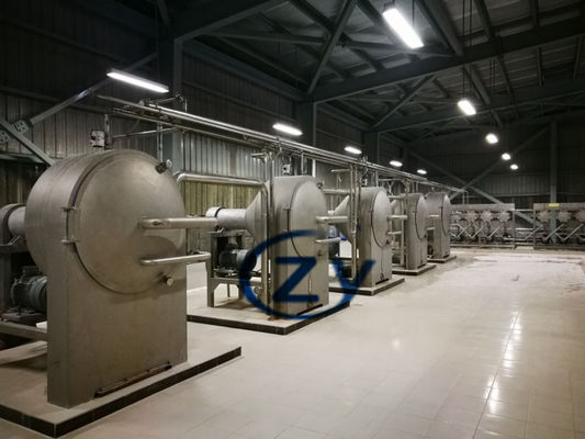 Manioka-Stärke-Extraktions-Siebe 45kw 15t/H SS304