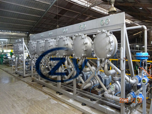 Manioka-Stärke-Hydrozyklon der Reinigungs-SS304 30kw 20t/H