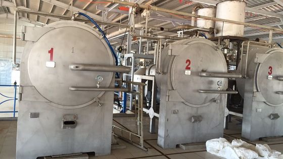 Süßkartoffel-Stärke-Maschine des Edelstahl-20t/H mit 1000mm Korb
